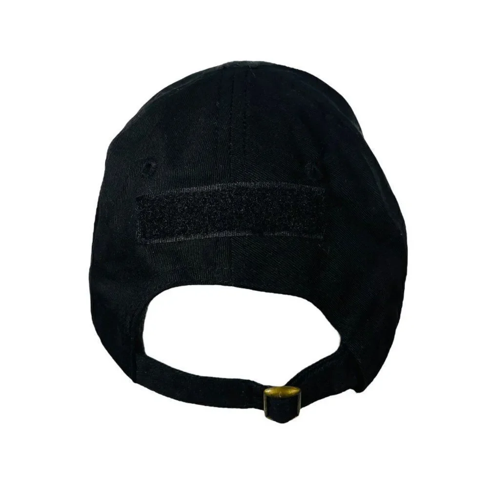 IV8888 Military Patch Hat Tank / Plane Plaine‎ Black / Multicolor Adjustable
